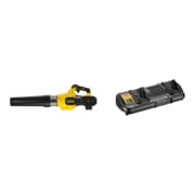 Set DEWALT Flexvolt Akku-Axialgebläse 54V, Basisversion DCMBA572N-XJ + Doppelladegerät für 10,8 bis 54 V DCB132-QW