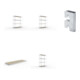 Set META-Regalbau GmbH & Weitspannregal SPEED RACK2500x800x2970 mm verz. +...