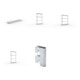 Set META-Regalbau GmbH& Co. KG SPEED-RACK Zusatzfachebene 1700x400 mm in...