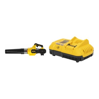 Set DEWALT Flexvolt Akku-Axialgebläse 54V, Basisversion DCMBA572N-XJ + Schnellladegerät für 54 bzw. 18 V DCB118-QW