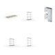 Set META-Regalbau GmbH& Co. KG SPEED-RACK Zusatzfachebene 1700x600 mm in...