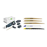 Set Festool Akku-Säbelsägen RSC 18 5,0 EB-Plus + Säbelsägenblatt-Set RS-Sort/5