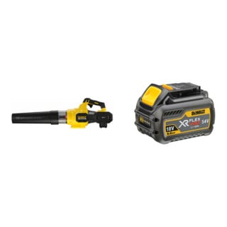 Set DEWALT Flexvolt Akku-Axialgebläse 54V, Basisversion DCMBA572N-XJ + Ersatz-Akku 54V /108 Wh DCB546-XJ