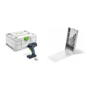 Set Festool Akku-Schlagschrauber TID 18-Basic + Bohrerkassette BKS SYS3 D3-10 CE/W