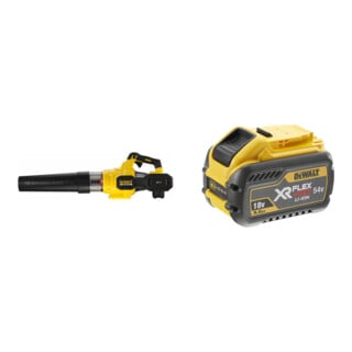 Set DEWALT Flexvolt Akku-Axialgebläse 54V, Basisversion DCMBA572N-XJ + Ersatz-Akku 54V /162 Wh DCB547-XJ