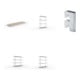Set SPEED-RACK Zusatzfachebene + Weitspannregal SPEED RACK2000x600x1970 + Weitspannregal SPEED RACK2000x600x2470 + Weitspannregal SPEED RACK2000x600x2970 + Zubehör Päckchen Verdübelungsset + 4 Stück Profilverbinder verzinkt