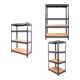 STIER Schwerlast-Fachbodenregal Fachlast 600kg HxBxT 1770x1600x600 mm + STIER Schwerlast-Fachbodenregal Fachlast 600kg HxBxT 1770x1200x600 mm + STIER Schwerlast-Fachbodenregal Fachlast 600kg HxBxT 1770x900x600 mm-1