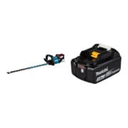 Set Makita Akku-Heckenschere 60cm o.Akku+Lader DUH601Z + Akku-BL1830B Li, 18 V / 3 Ah, mit Akku-Ladestandsanzeige