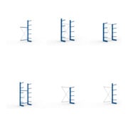 Set KR 330 Boden 1300x600 + Kragarmregal AF eins. 2000x1330x600 + Kragarmregal AF eins. 2500x1330x600 + Kragarmregal AF eins. 3000x1330x600 + Kragarmregal GF eins. 2000x1330x600 + Kragarmregal GF eins. 2500x1330x600 + Kragarmregal GF eins. 3000x1330x600
