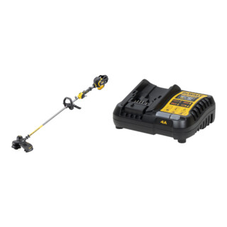 Set DEWALT Flexvolt Akku-Motorsense und Trimmer, 54V, Basisversion DCM571N-XJ + System-Schnellladegerät (10,8-18Volt)