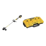 Set DEWALT Flexvolt Akku-Motorsense und Trimmer, 54V, Basisversion DCM571N-XJ + Akku-Vierfach-Schnelladegerät DCB104-QW