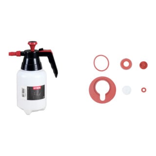 Set STIER Pumpsprühflasche 1L Viton + Ersatzdichtung Viton