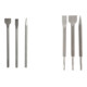 Set STIER Meißel-Set SDS-max 3tlg + Meißel-Set SDS-plus 3tlg-1