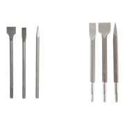 Set STIER Meißel-Set SDS-max 3tlg + Meißel-Set SDS-plus 3tlg