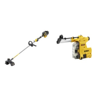 Set DEWALT Flexvolt Akku-Motorsense und Trimmer, 54V, Basisversion DCM571N-XJ + Absaugsystem für Akku-/Elektro-Hämmer D25304DH-XJ