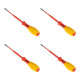 Set STIER Schlitz-Schraubendreher slimVDE+, 3,5 x 0,5 mm + STIER Schlitz-Schraubendreher slimVDE+, 4,0 x 0,8 mm + STIER Schlitz-Schraubendreher slimVDE+, 5,5 x 1,0 mm + STIER Schlitz-Schraubendreher slimVDE+, 6,5 x 1,2 mm-1