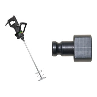 Set Eibenstock Rührwerk EHR 15.2 SB SET + Einsatz für Schnellwechseladapter