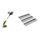 Set Kärcher Akku-Unkrautentferner WRE 18-55 Battery Set + Borstenband Unkrautentferner 3er Pack