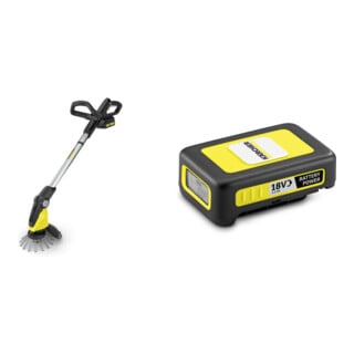 Set Kärcher Akku-Unkrautentferner WRE 18-55 Battery Set + Battery Power 18/50