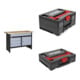 STIER Werkbank Basic+ BxTxH 1200x600x840 mm + STIER Systainer³ I Black Edition + STIER Systainer³ II Black Edition-1