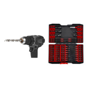 Set STIER Spiralbohrer-Set HSS-G 25tlg + Torsions-Bitsatz 42tlg