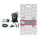 Set Bosch Nass-/Trockensauger GAS 55 M AFC 06019C3300 + Flachfaltenfilter, Zellulose