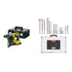 Set DeWalt Akku-Kombihammer, 18,0 Volt, 5,0 Ah Li-Ion + Stier SDS-Plus Bohrer & Meißelsatz, 17-teilig-1