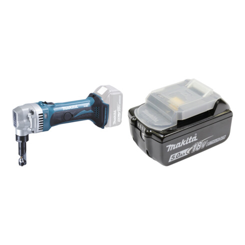 Set Makita Akku-Knabber DJN161Z + Akku-BL1850B Li 18,0V 5.0Ah - 197280-8