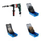 Set Metabo 60058000 Bohrmaschine BE 75-16 + PFERD Stufenbohrer-Set HSS 3-tlg. + PFERD Spiralbohrer-Set 25-tlg. STEEL HSSG N DIN 338 universal + PFERD Spiralbohrer-Set 25-tlg. INOX HSSE N DIN 338 für zähe und harte Werkstoffe