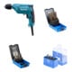 Set Makita Bohrmaschine 450 W 6413 + Stufenbohrer-Set HSS 3-tlg. + HSS-Kegelsenker-Set 3-tlg. DIN 335 C 90° + Spiralbohrer-Set 19-tlg. INOX HSSE N DIN 338