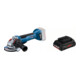 Set Bosch Akku-Winkelschleifer GWS 18V-10 P, im Karton + Akkupack ProCORE 18 Volt, 4,0 Ah-1
