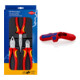 Set VDE-Zangenset Sicherheit 3-tlg. + Univ.Abmantelungswerkzeug ErgoStrip®