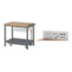 Set STIER Werkbank Premium mit abs. Fahrgestell und 1 Schublade BxTxH...