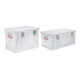 Set STIER Alubox 65L + Alubox 85L-1
