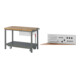 Set STIER Werkbank Premium mit abs. Fahrgestell und 1 Schublade BxTxH...