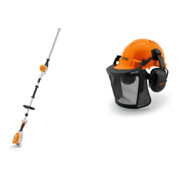 Set Stihl Akku-Heckenschneider HLA 66, ohne Akku und Ladegerät + STIHL Helmset, FUNCTION Basic