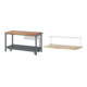 Set STIER Werkbank Premium mit abs. Fahrgestell und 1 Schublade BxTxH...