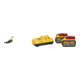 Set Dewalt Akku-Rasenmaeher(Antrieb), 53cm, 54 V + Starter-Set 2xAkku 54V /108 Wh DCB118T2-QW