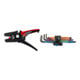 Set KNIPEX 12 52 195 PreciStrip16® Pince à dénuder automatique 190 mm + Wera Jeu de clés coudées 950 SPKL/9 SM HF Multicolore, métrique, BlackLaser, avec fonction de maintien, 9 pièces-1