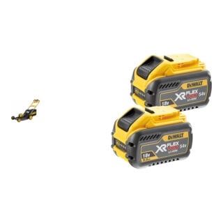 Set Dewalt Akku-Rasenmaeher(Antrieb), 53cm, 54 V + Flexvolt Akku-Set, 54V / 162Wh