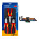 Set VDE Kit de pinces sécurité 3 pièces + Wera Jeu de tournevis d’angle 950 SPKL/ SM N SB 9 pièces Support en plastique SW 1,5-10 mm-1