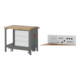 Set STIER Werkbank Premium mit abs. Fahrgestell und 3 Schubladen BxTxH...