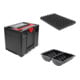 Set STIER Systainer³ IV Black Edition + Coussin de couvercle matelassé + Insert profond pour Systainer-1
