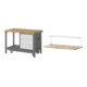 Set STIER Werkbank Premium mit abs. Fahrgestell und 3 Schubladen BxTxH...