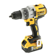 Set DeWalt Bohrschrauber (BL) 18 V / 5 Ah - DCD991P2-QW + Bit-Set 31-tlg. schlagfest