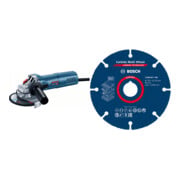 Set Bosch Winkelschleifer GWS 9-125 S + EXPERT Carbide Multi Wheel Trennscheibe 125 mm