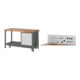 Set STIER Werkbank Premium mit abs. Fahrgestell und 3 Schubladen BxTxH...