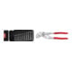 Set Stier Maul-Ringratschenschlüssel-Satz SW 8 - 19 mm 12-teilig + KNIPEX (86 03 180) Zangenschlüssel 180 mm