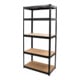 Set STIER Steck-Fachbodenregal Fachlast 350kg BxTxH 900x450x1800 mm