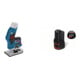 Set Bosch Akku-Kantenfräser GKF 12V-8 + Akkupack GBA 12 Volt, 3,0 Ah